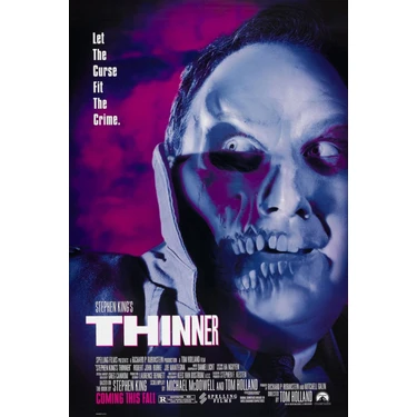 Aktüel   Thinner (1996)   (Folyo / Afiş / Poster) 8121 ( 35 cm x 50 cm