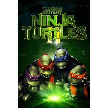 Aktüel   Ninja Turtles II  The Secret Of The Ooze 1991 3 Poster Afiş ( 35 x 50 cm