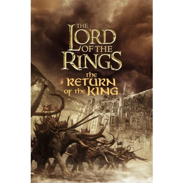 Aktüel   The Lord Of The Rings The Return Of The King (2003) 0007   (Folyo / Afiş / Poster) 7498 (