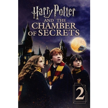 Aktüel   Harry Potter And The Chamber Of Secrets (2002) 0007  (Folyo / Afiş / Poster) 3345 ( 70 cm