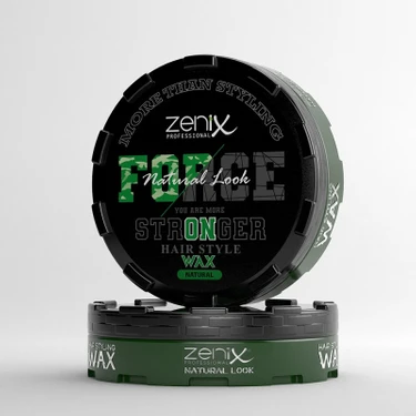 Zenix Force Haır Style Wax Natural Wax 150 ml Fiyatı