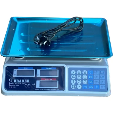 Brader Elektronik Terazi 40