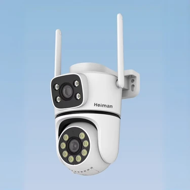 HM-602 2 Kameralı 4mp Gece Görüşlü Sesli Insan Takipli Akıllı