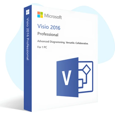 Microsoft Visio 2016 Professional Dijital Lisans