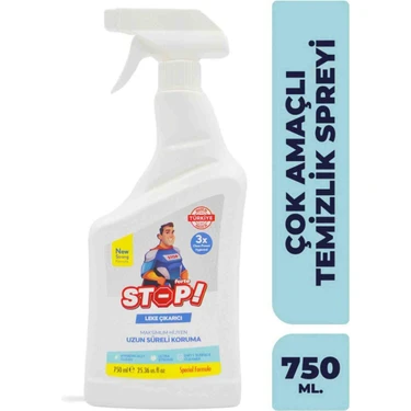 Stop Forte Çok Amaçlı Leke Çıkarıcı 750ML (Sprey Başlığı