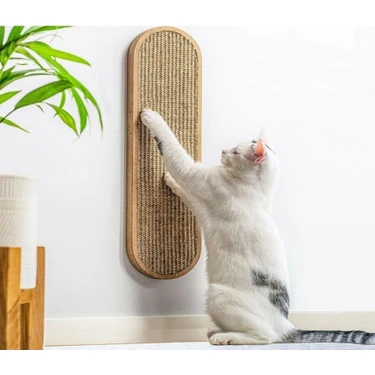 Nursoft Duvara Monte Edilebilir Ve Yerde Kullanılabilir Kedi Tırmalama