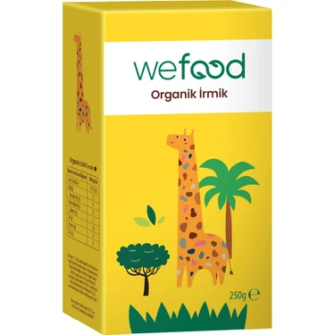 Wefood Kids Organik Bebek Irmiği 250 gr