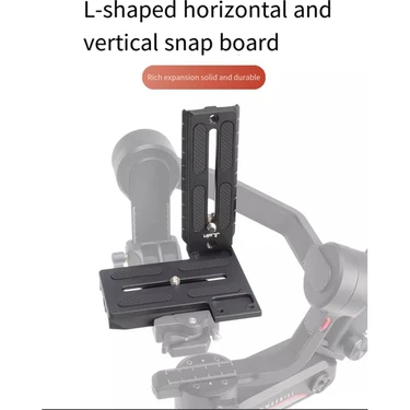 EnigmaticE Jlwin Stabilizer L-Şekilli Dikey Raket Plakası Zhiyun Stabilizer Weebill Weebill S Cloud