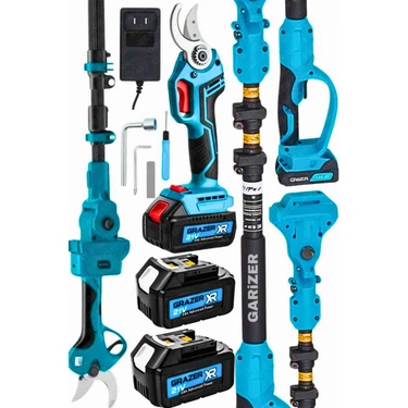 Graizer Alman 21 V 3.0 Ah Akülü Bağ Dal Ağaç Budama Şarjlı Fiyatı