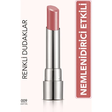 Sheer Up Yarı Saydam Renk Veren Nemlendirici Stick Parlak Ruj (009 Baby Girl)