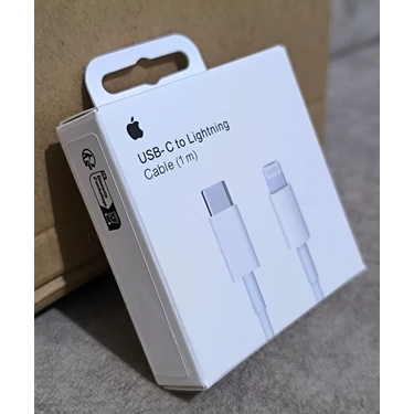 Orjinal Apple iPhone 13 Pro Uyumlu Usb-C Lightning Hızlı Şarj Kablosu 1m