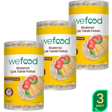 Wefood Çok Tahıllı Patlak 100 gr