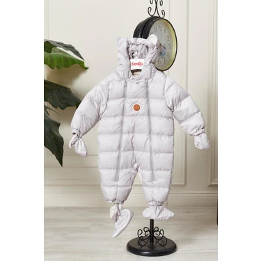 Benitto Kids Unisex Kapüşonlu Fermuarlı Bebek Astronot Tulum Fiyatı