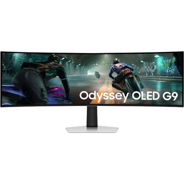 Samsung Odyssey LS49DG912SUXUF (S49DG912S)  Gaming OLED G9 49" Dual Qhd 0.03 Ms 144 Hz Kavisli LCD
