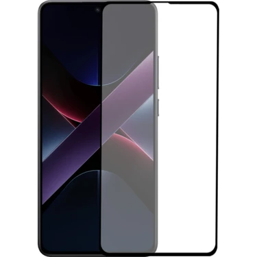 Kzy Xiaomi Poco X7 Pro ile Uyumlu Tam Kaplayan Temperli Ekran Koruyucu