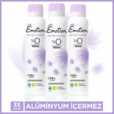 Emotion Detox Floral Kadın Deodorant 