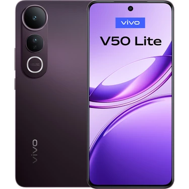 Vivo V50 Lite 8gb 256GB Siyah (Vivo Türkiye