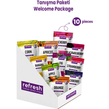 Refresh Chips Tanışma Seti Freeze