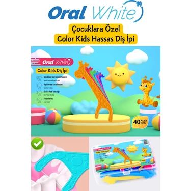 Oral White Color Kids Çocuklara Özel Hassas Diş