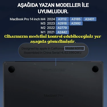 TEKNETSTORE Apple Macbook Pro 14 Inç M4/pro/max A3401 A3112 Fiyatı
