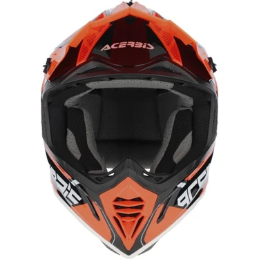 Acerbis X-Track 22-06 Kask Turuncu Siyah Fiyatı