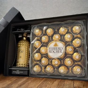 Butik Kolonya & Ferrero Rocher Çikolatalı Hediye