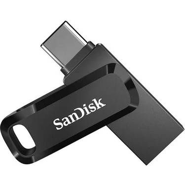 Sandisk 256GB Ultra Dual Drive Go SDDDC3-256G-G46 Type-C USB Bellek USB 3.2 Hızında Veri