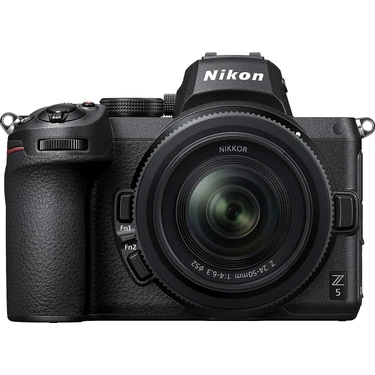 Menashop Z 5 Aynasız Tam Çerçeve Kamera Nikon 24-50 mm 1:4,0-6,3 Vr (24,3 Mp, Hibrit Af 273 Mf ve