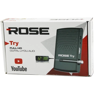 Menashop Rose Try Full Hd Dijital Uydu Alıcısı  1080P - HDMI - Wifi - Av -