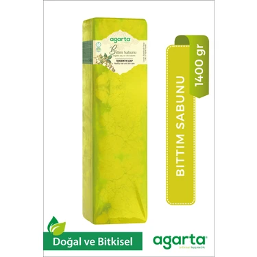 Agarta Doğal 1400 Gr  El Yapımı Bıttım Sabun