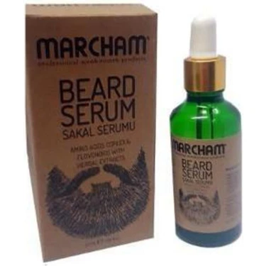 Marcham Beard Serum Sakal ve Bıyık Serumu 50 ml Cilt Dostu Özellikleri ile Hassas