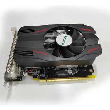 Seclife Amd RX 550 4 GB GDDR5 Ekran Kartı 1050 MHz Çekirdek Hızı HDMI DVI DP Bağlantı