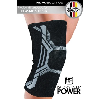 Novus Corpus NoCo Fitness Spor Dizlik Unisex Knee Sleeve Spor Antrenman Destek Koşu Gym Ortopedik