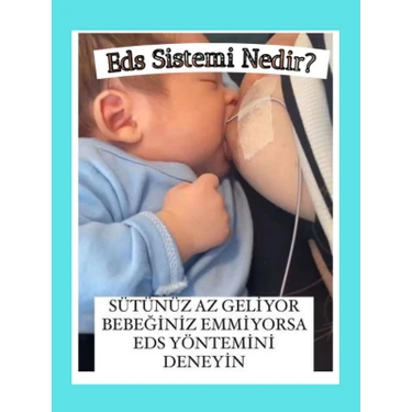 Bıçakcılar Emzirme Destek Sistemi No:6 Beslenme Sondası Yeşil EDS sabitleme Bant ve kilitli