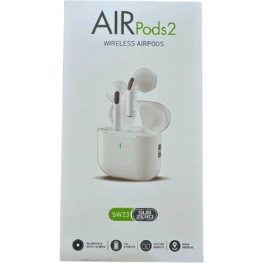 Subzero SW23 AIRPods2 Bluetooth Kulaklık | Beyaz Kılıf , Fiyatı