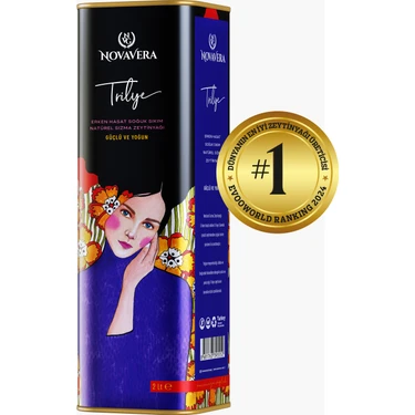 Novavera Trilye Erken Hasat Natürel Sızma Zeytinyağı 2