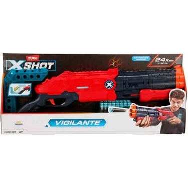 X-Shot Excel Vigilante 24 Mermili Sünger Dart Atan Silah 55 Fiyatı