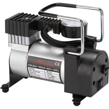 Carsesuar Hava Kompresör %100 Çelik Araç Pompası 150PSI Oto Profesyonel Çakmak Girişli Lastik