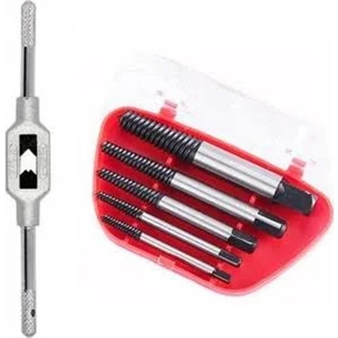 Özgüntic 6 Parça Ters Kılavuz Seti & Kılavuz Kolu 280 W Güç ile Metal ve Ahşap Delme