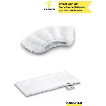 Karcher Sc Easyfix Serisi El Aparatı Havlu Seti ve Yer Başlığı Havlu Seti (Frenc