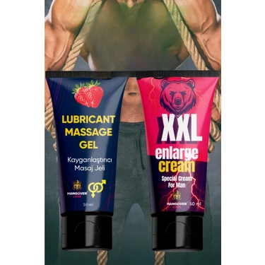Hangover Love Set Yeni Ekstra Etkili Geciktiricilim Büyütücüm Sertleştiricim Krem ve
