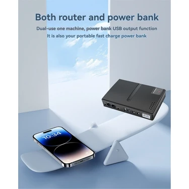 Unfathomable Dc Ups Kesintisiz Güç Kaynağı Mini Ups 5V9V12V 36W 10400MAH Yönlendirici Optik Cat