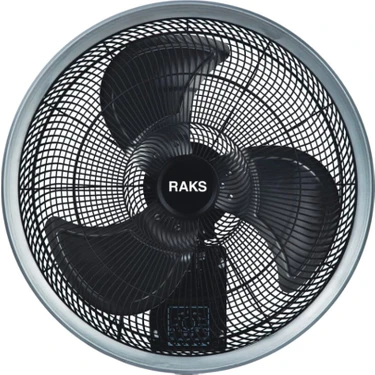 Raks WFR20 Power 130W Sanayi Tipi Duvar Vantilatör Uzaktan Kumandalı 3 Kollu