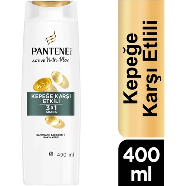 Pantene Kepek Karsıtı 3'ü 1 Arada Şampuan