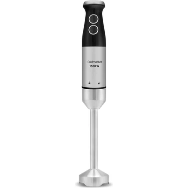 Goldmaster 1500 Watt 4 Bıçaklı Paslanmaz Çubuk El Blender Seti GM-7205 0,8 Litre Kapasite ile Güçlü