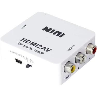 PM-12861 HDMI To Rca Çevirici Converter Mini Model