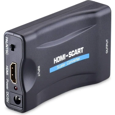 4363 HDMI To Scart Av Video Çevirici Skart Dönüştürücü