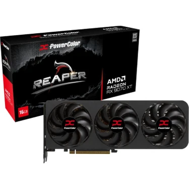 Powercolor Reaper Radeon RX9070XT 16G-A Gddr6 256BIT Gaming Ekran