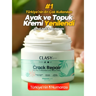 Clasy Care Çatlak Krem/ Ayak Ve Topuk Bakım Kremi 100