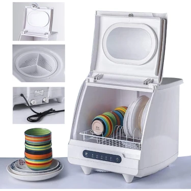 Kochler Kompakt Taşınabilir Mini Bulaşık Makinesi - Karavan Bulaşık